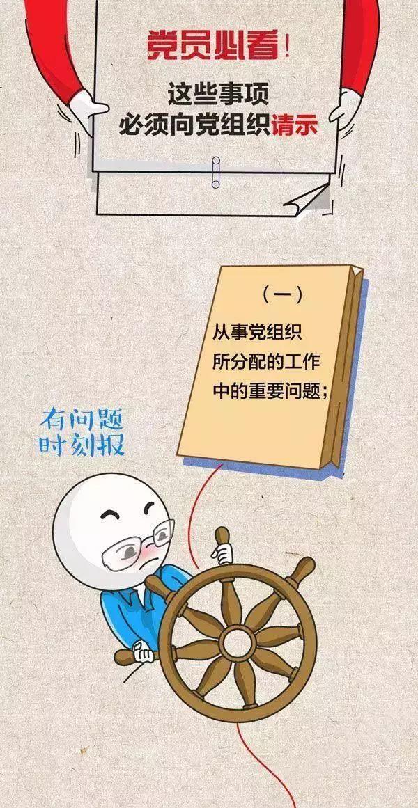 【党建学习】 @所有党员！今天您向组织请示报告了吗？