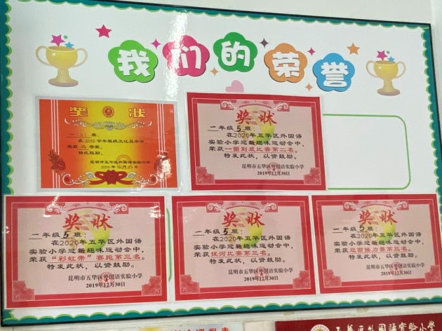 【班级一角】展文化，秀风采 我们班的墙壁会“说话” ——五华外小2020学年二年级班级文化展示