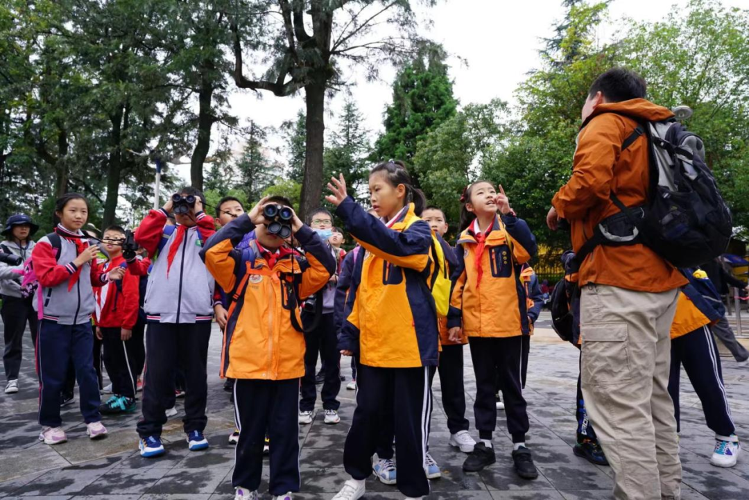 【科普动态】五华区这所学校举行“世界候鸟日”探索自然活动 【科普动态】五华区这所学校举行“世界候鸟日”探索自然活动