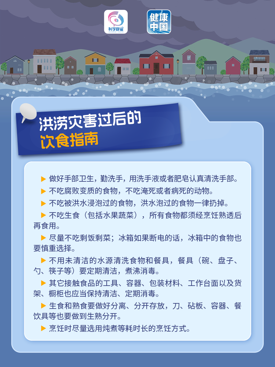 【科学辟谣】暴雨洪水过去了灾情就结束了？