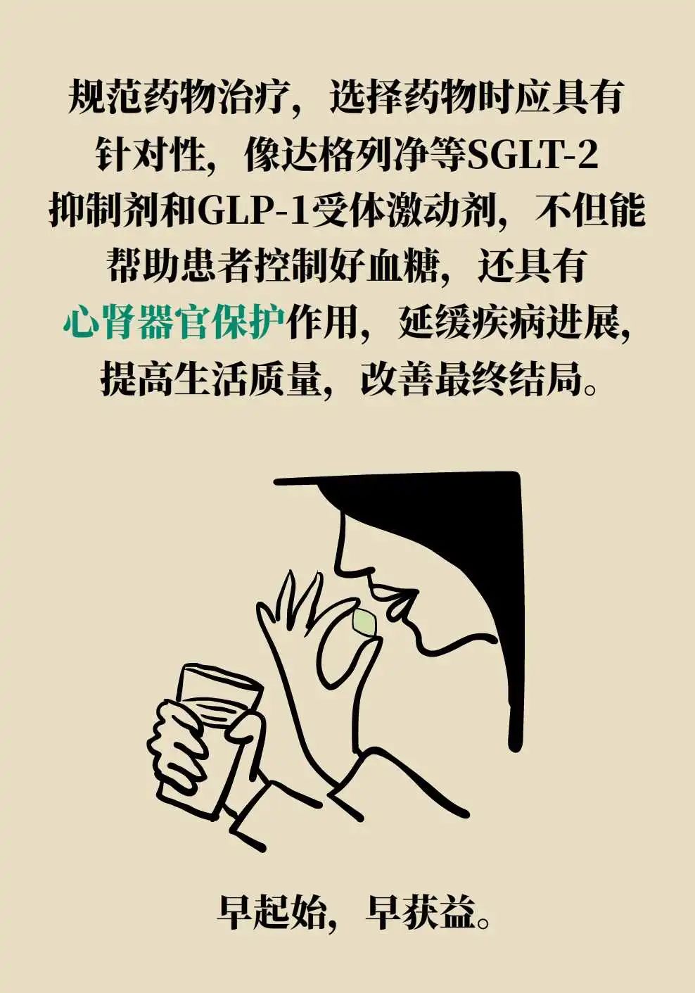【健康图解】遇上“高糖”，警惕心肾“受伤”！