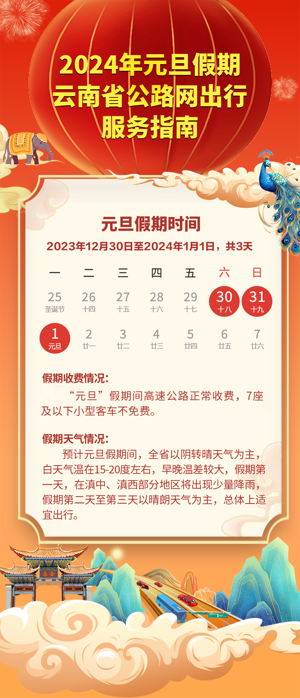 【安全科普】2024元旦，这份假期安全提示请收好！
